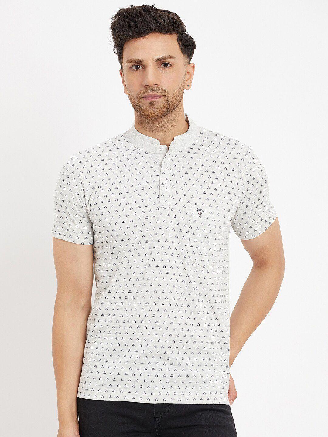 duke-geometric-printed-mandarin-collar-cotton-t-shirt