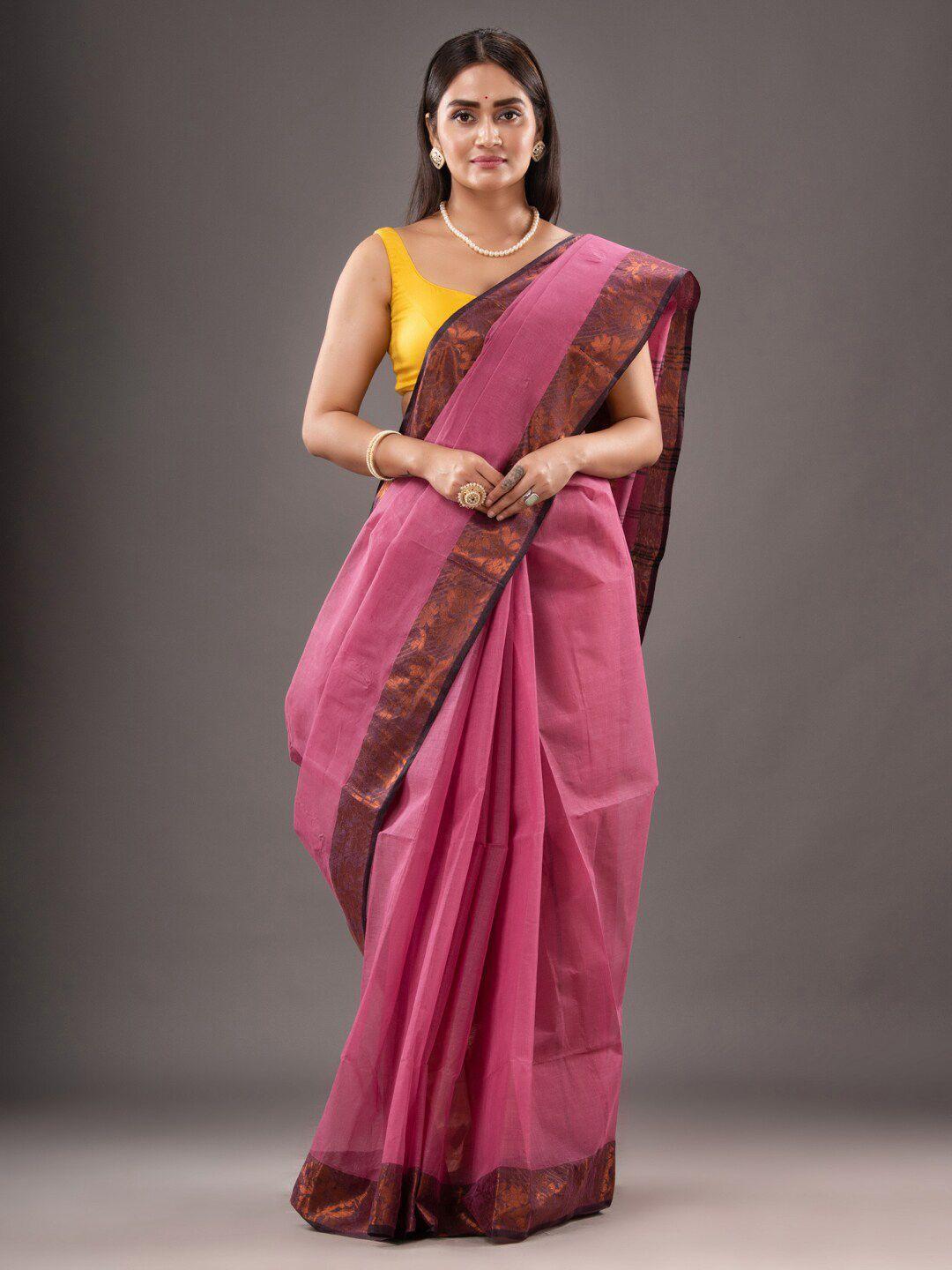 sajasajo-woven-design-zari-pure-cotton-taant-saree