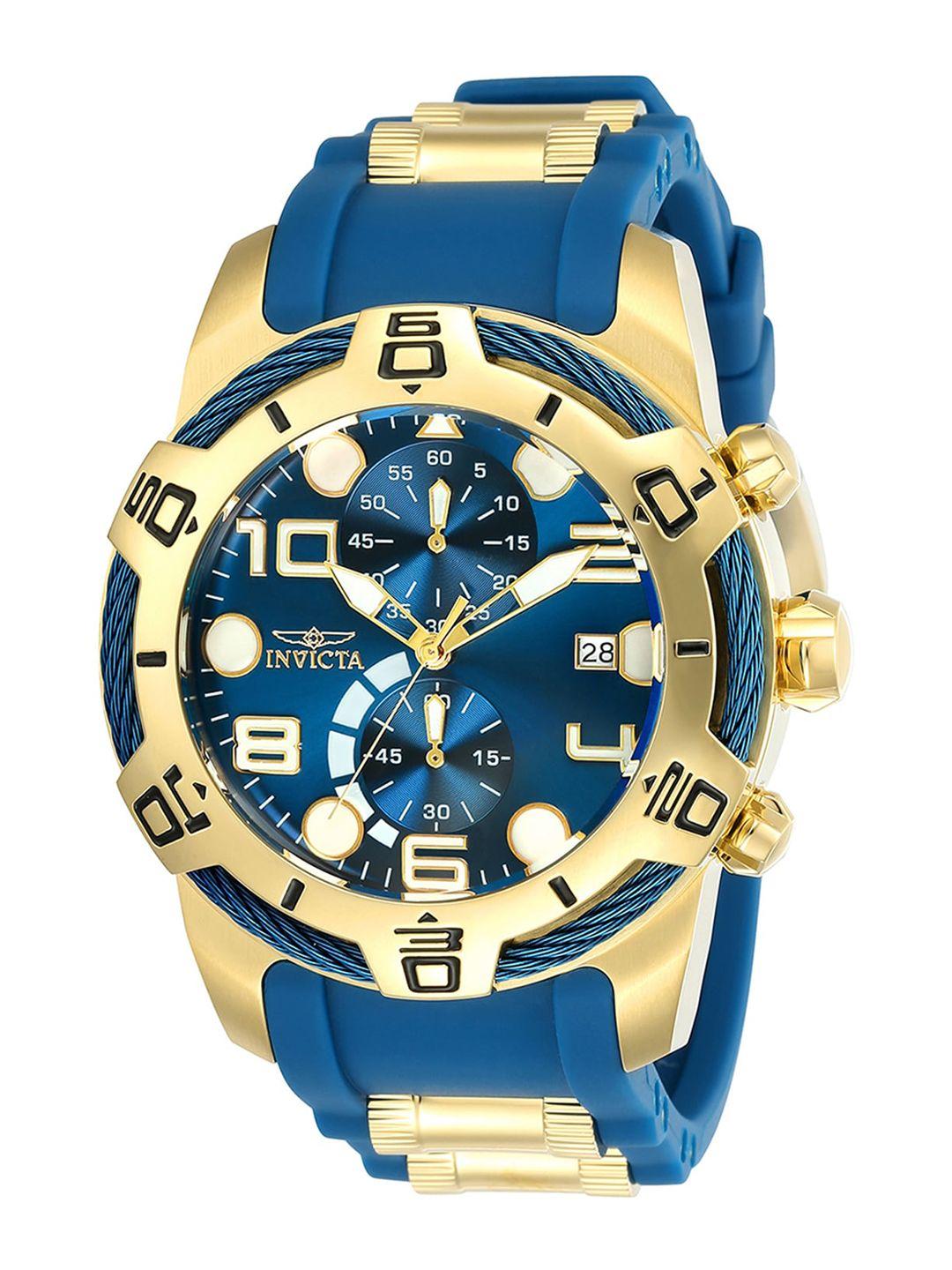 invicta-men-siicon-straps-analogue-motion-powered-watch-24217-blue