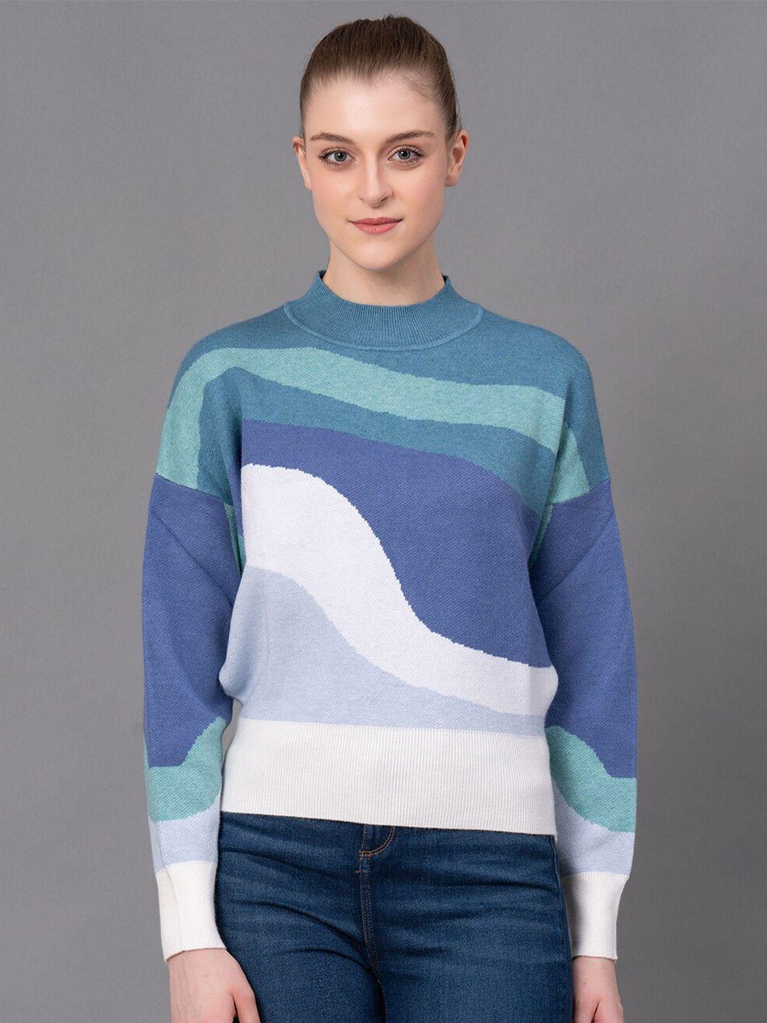 red-tape-colourblocked-high-neck-pullover
