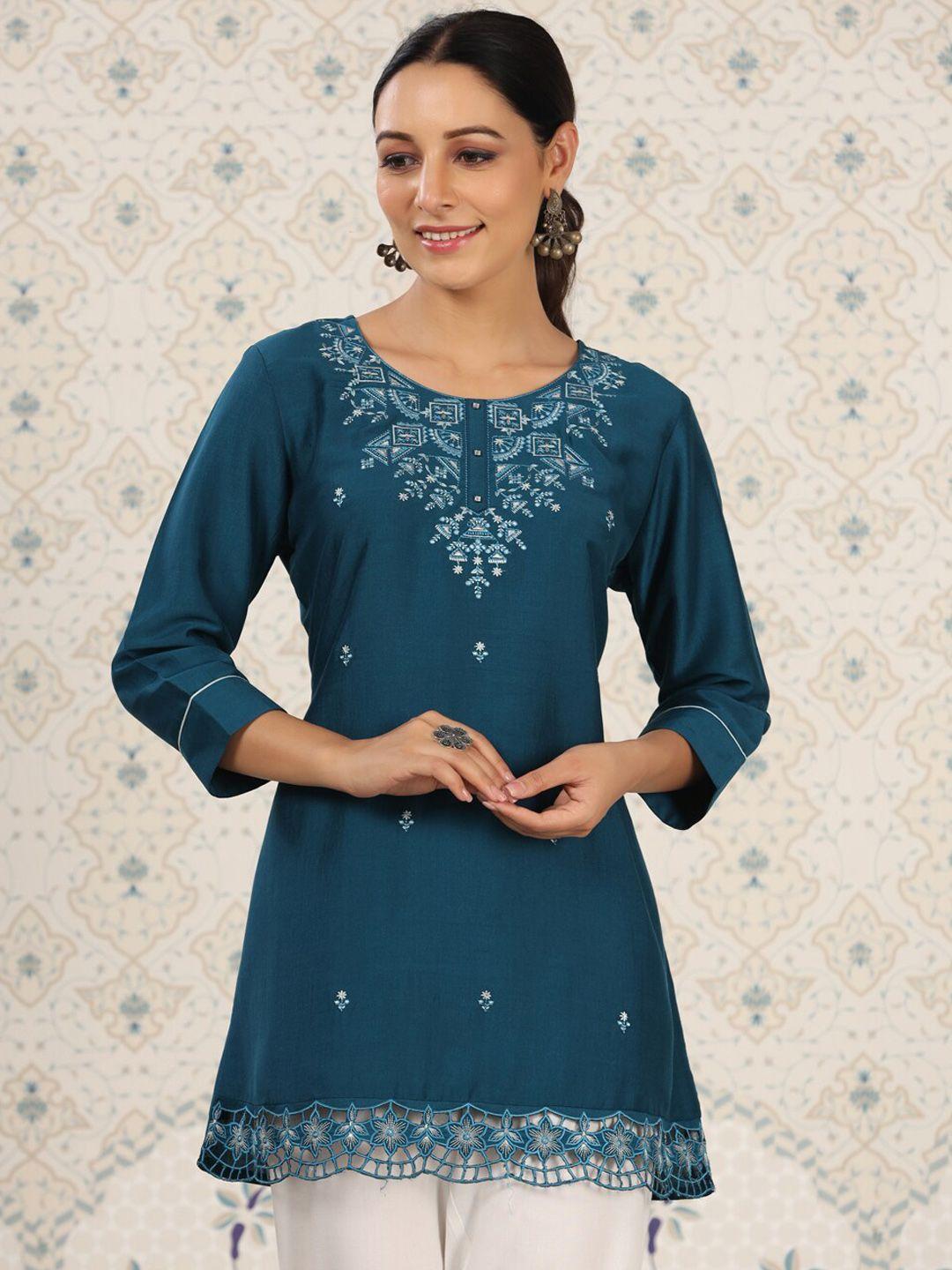 ode-by-house-of-pataudi-ethnic-motifs-embroidered-a-line-kurti
