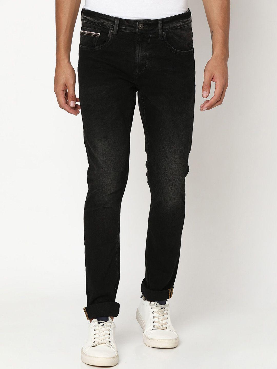 spykar-men-slim-fit-low-rise-light-fade-stretchable-jeans