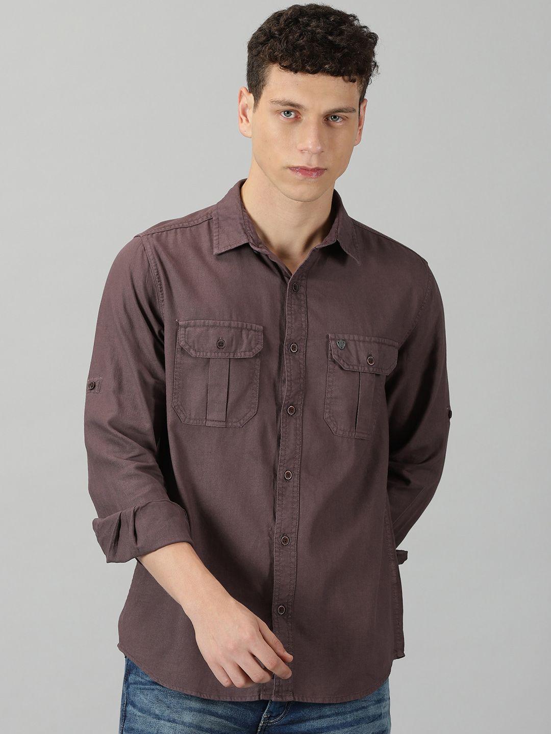 vudu-comfort-fit-spread-collar-opaque-casual-cotton-shirt