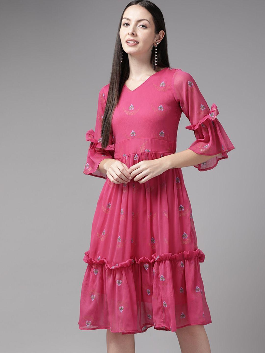 aarika-georgette-peplum-dress