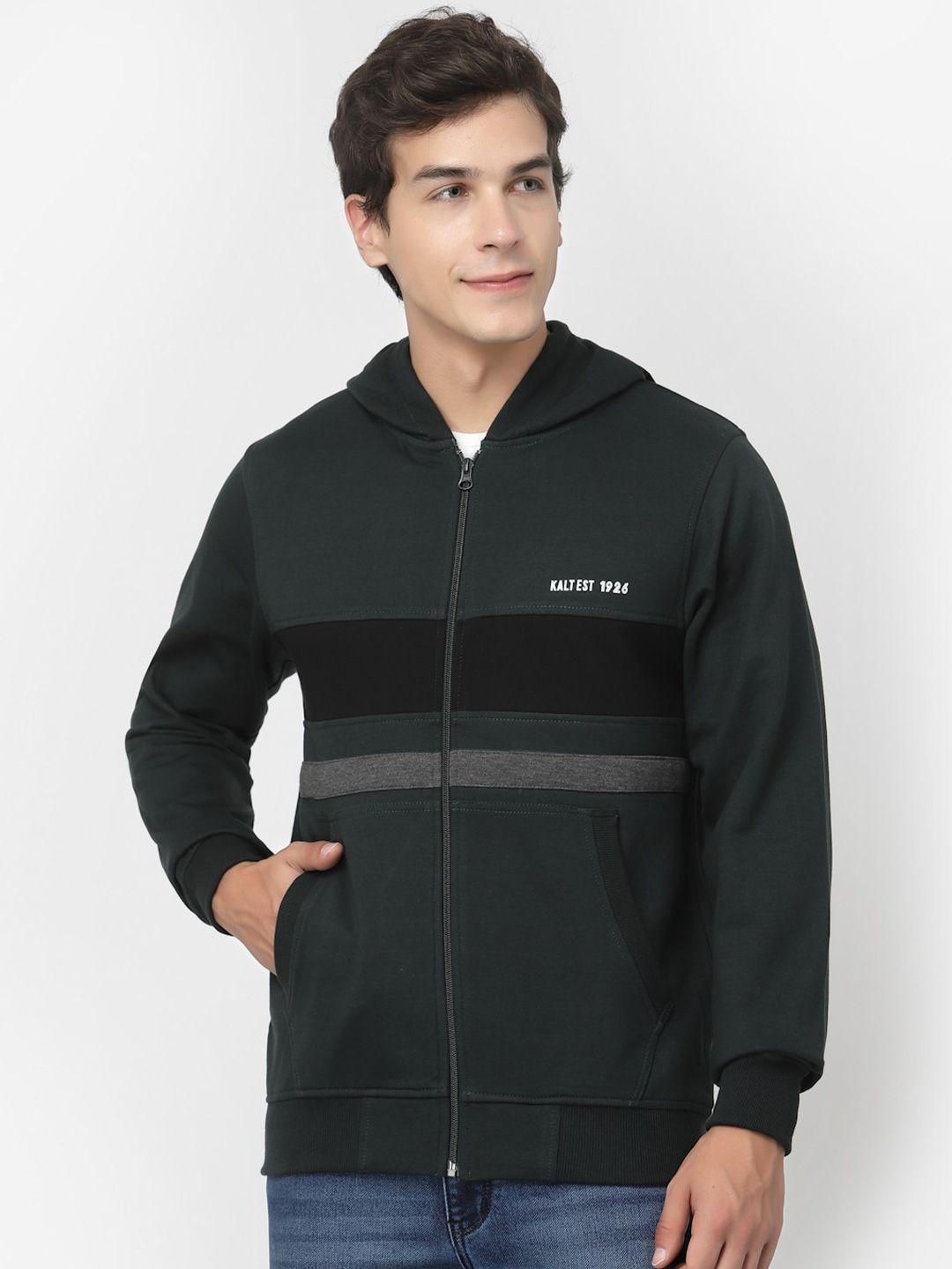 kalt-colourblocked-hooded-fleece-sweatshirt