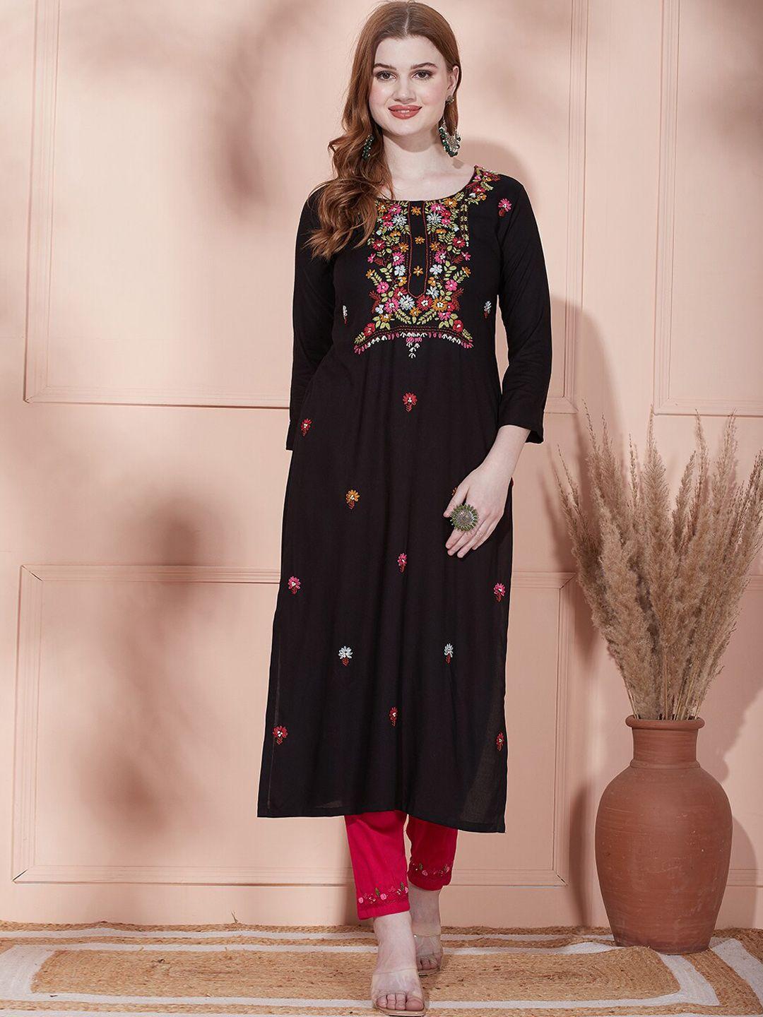 fashor-floral-embroidered-straight-kurta