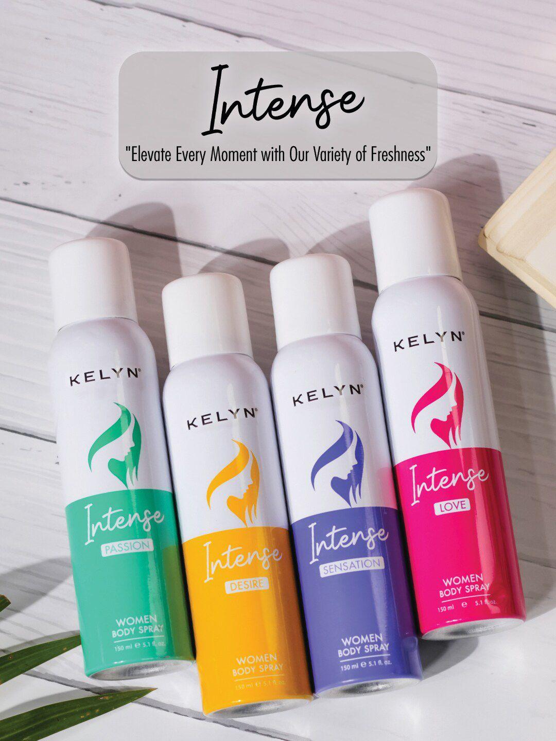 kelyn-women-intense-set-of-4-love-deodorant-body-spray---150ml-each