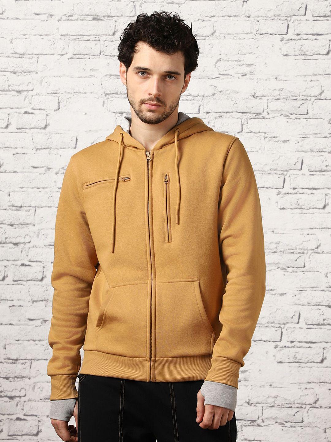 nobero-men-beige-hooded-sweatshirt