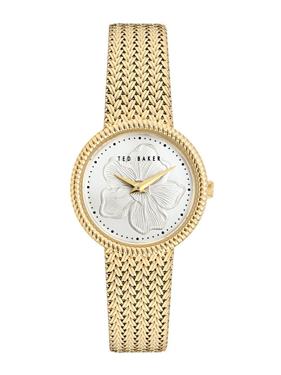 ted-baker-women-brass-embellished-dial-&-bracelet-style-straps-analogue-watch-bkpemf302