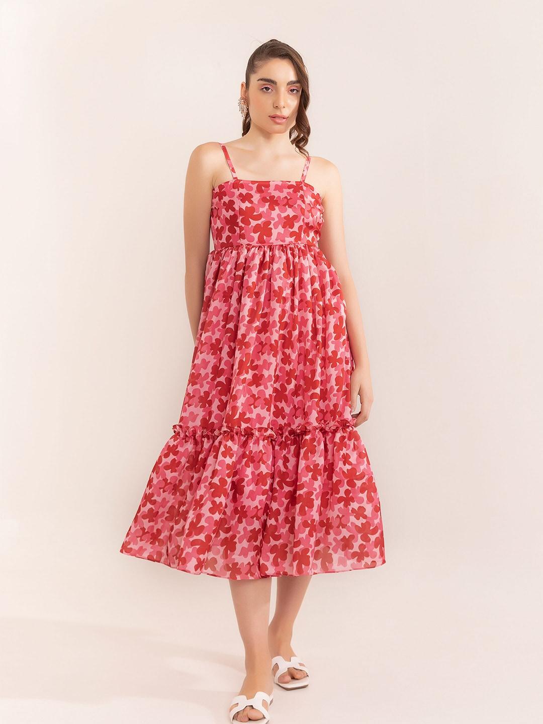kaori-by-shreya-agarwal-floral-printed-shoulder-straps-satin-fit-and-flare-midi-dress