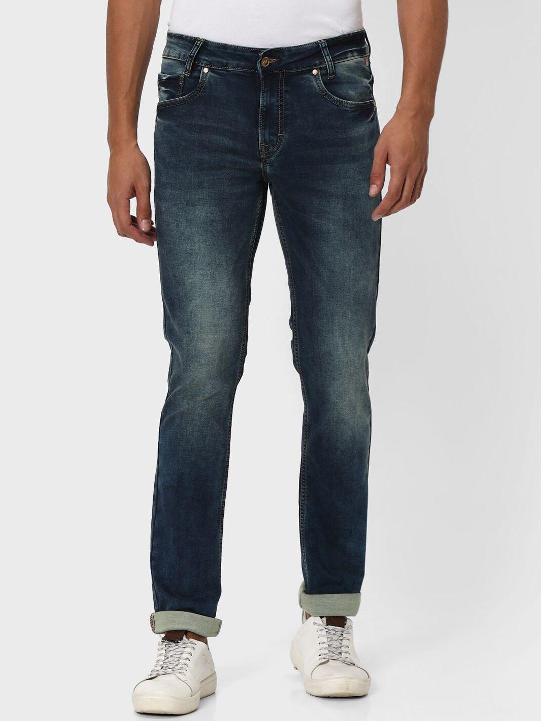 mufti-men-slim-fit-low-distress-heavy-fade-stretchable-jeans