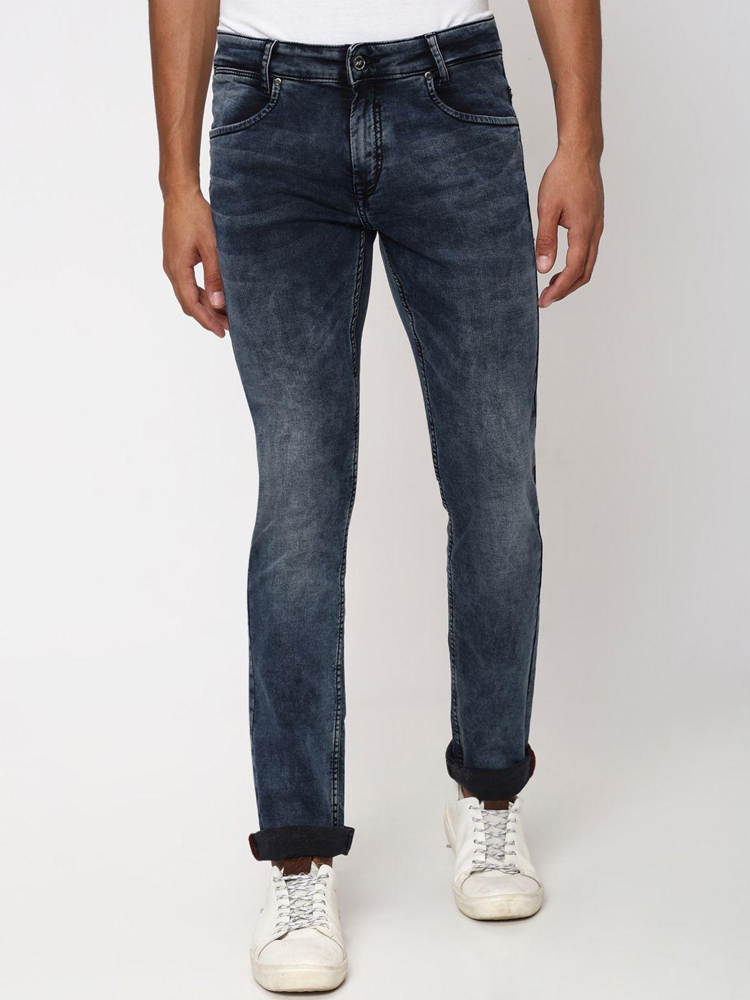 mufti-men-slim-fit-mid-rise-heavy-fade-clean-look-stretchable-jeans