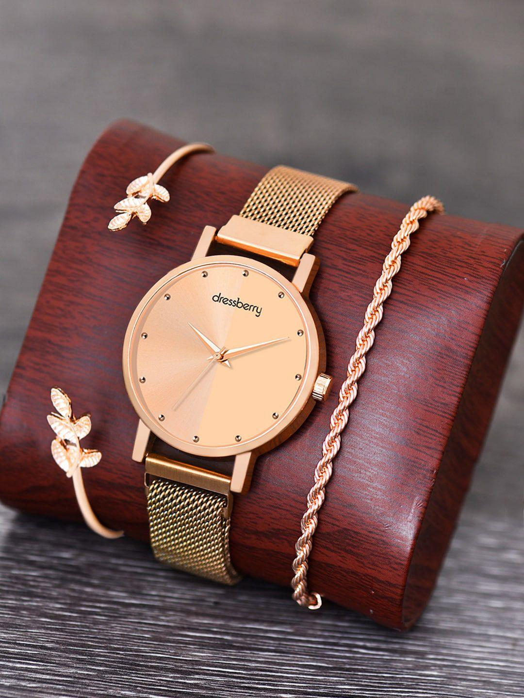 dressberry-women-rose-gold-toned-analogue-watch-gift-set-dbwj-set-17