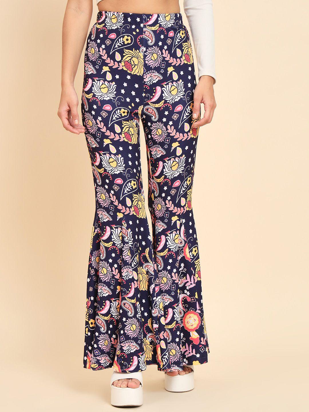 mazie-women-original-regular-fit-floral-printed-mid-rise-bootcut-trousers