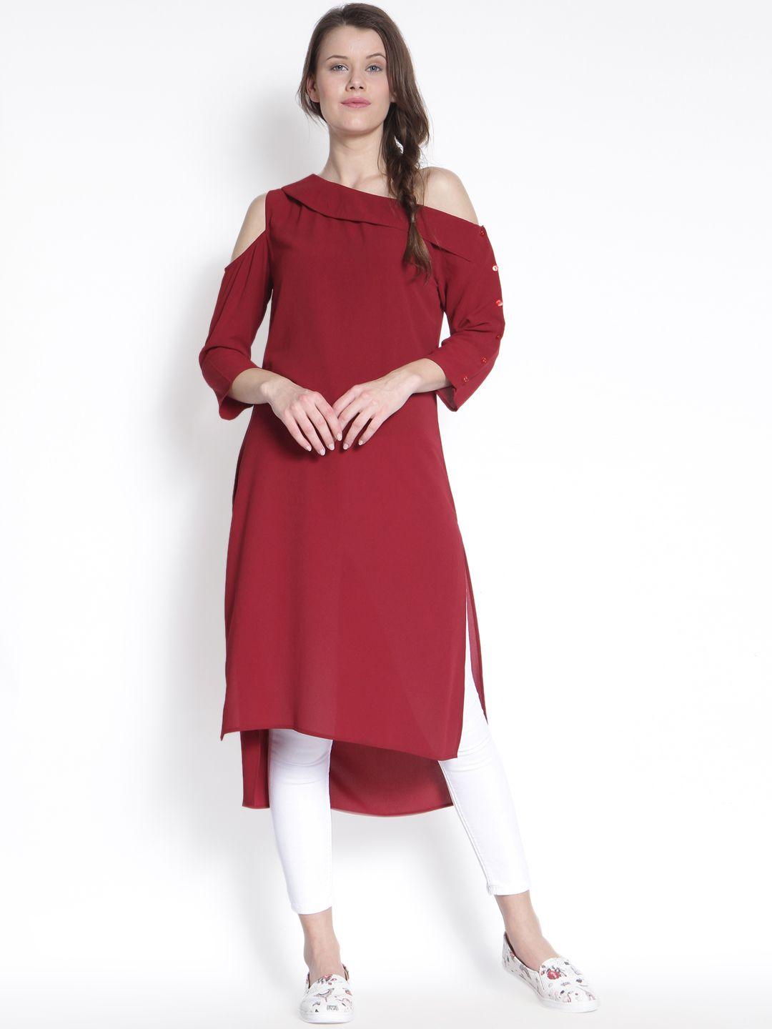 rare-roots-maroon-solid-tunic