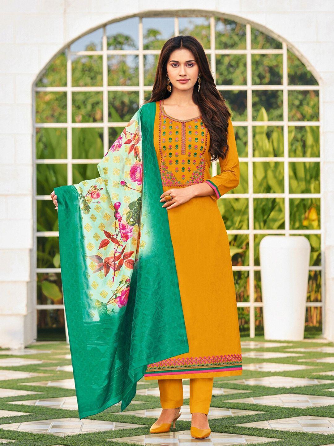 vaidehi-fashion-floral-embroidered-unstitched-dress-material