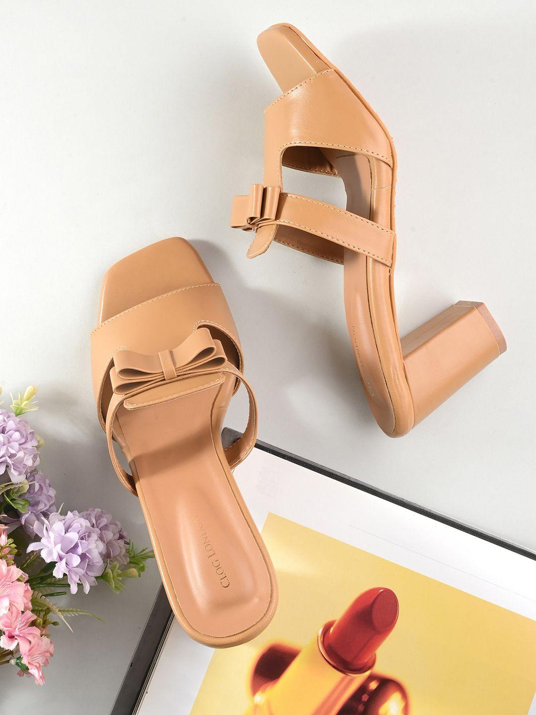 clog-london-square-toe-block-heels-with-bow