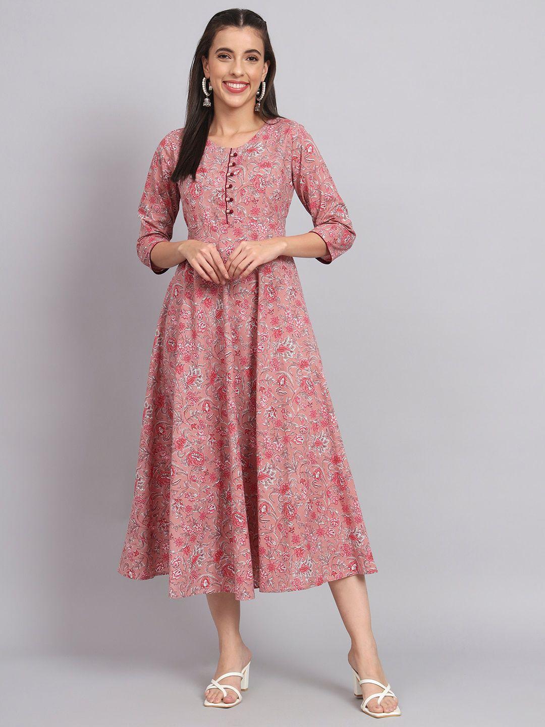rangmayee-floral-printed-a-line-cotton-ethnic-dress
