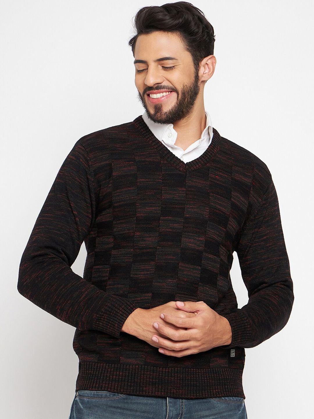 duke-checked-ribbed-pullover-sweaters