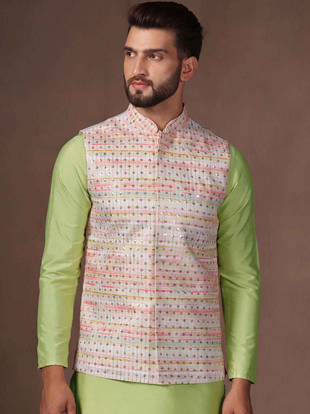 kisah-embellished-nehru-jacket-with-pocket-square