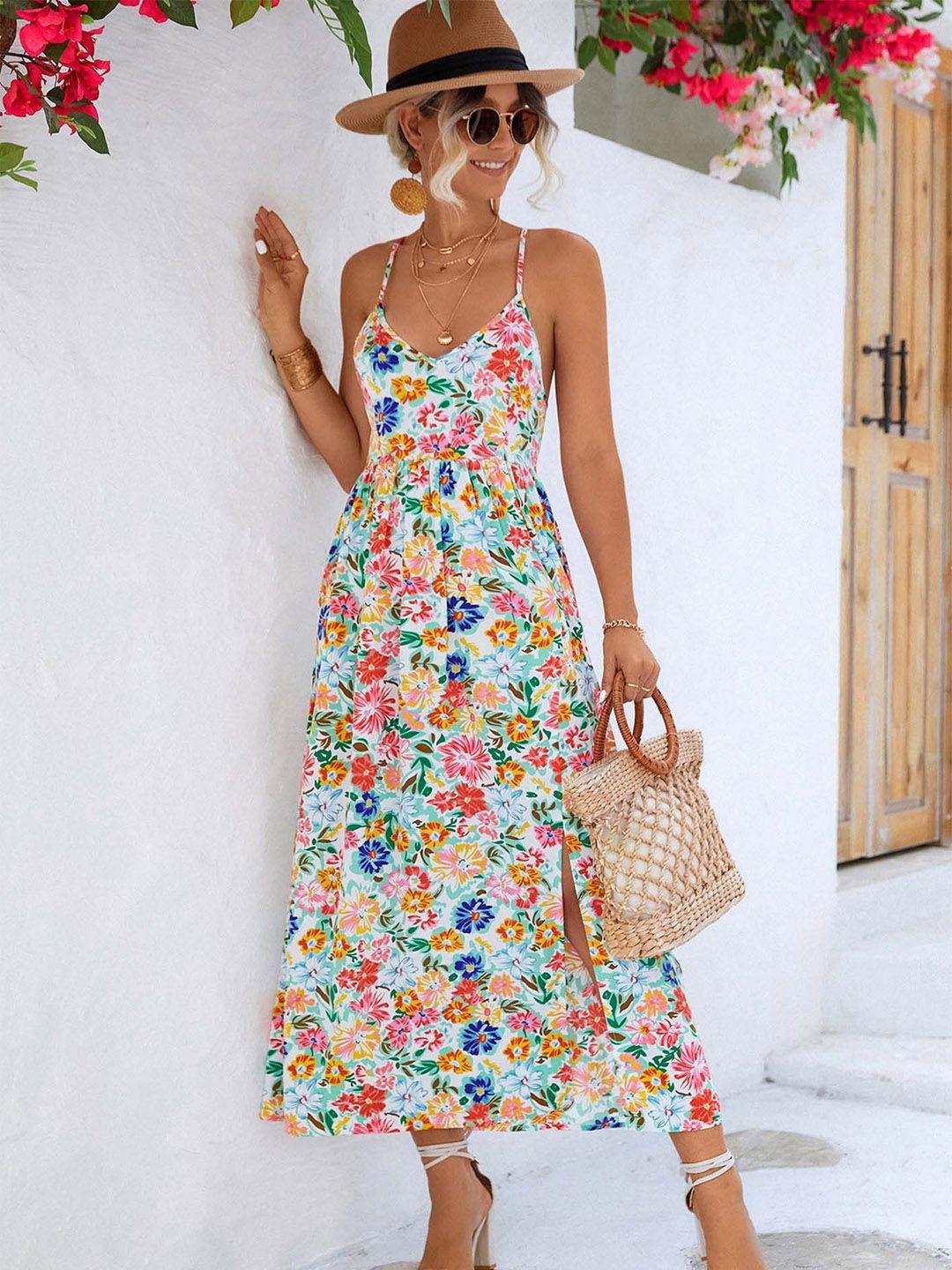 lulu-&-sky-floral-printed-fit-&-flare-midi-dress