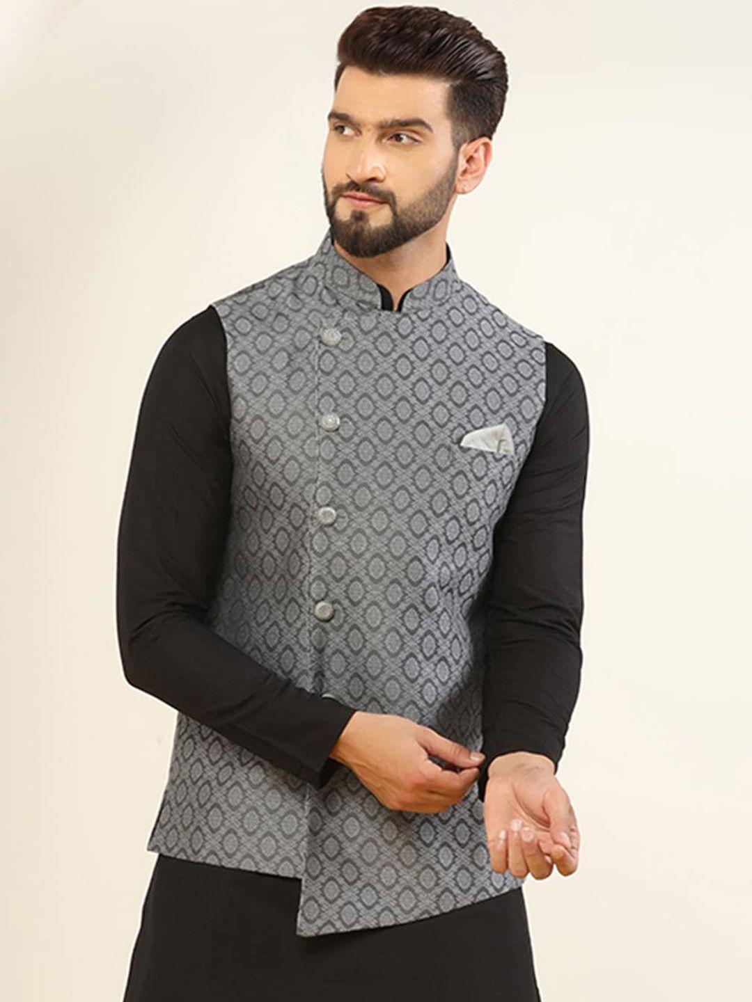 kisah-printed-woven-nehru-jacket