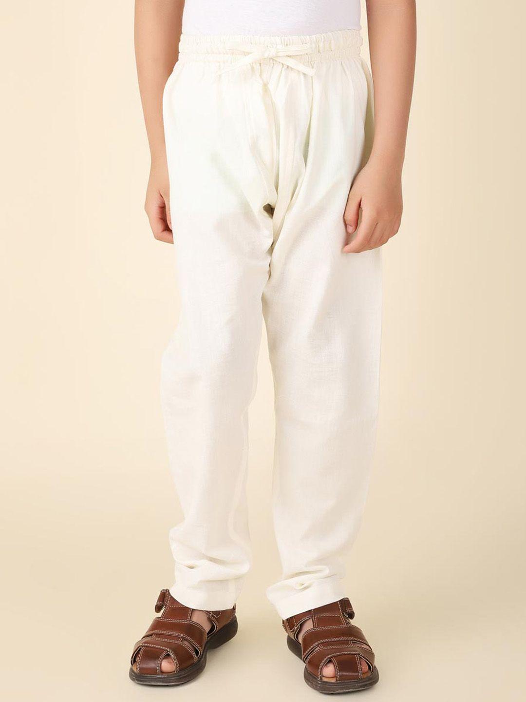 fabindia-boys-mid-rise-cotton-pyjamas