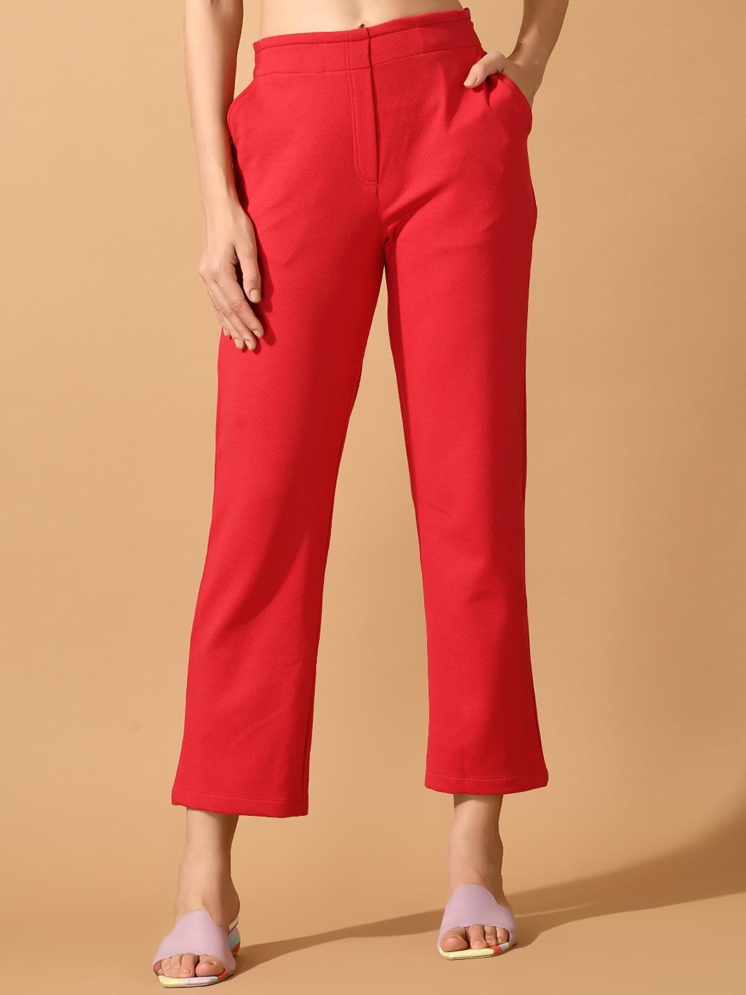 dressberry-women-pink-comfort-straight-fit-wrinkle-free-trousers