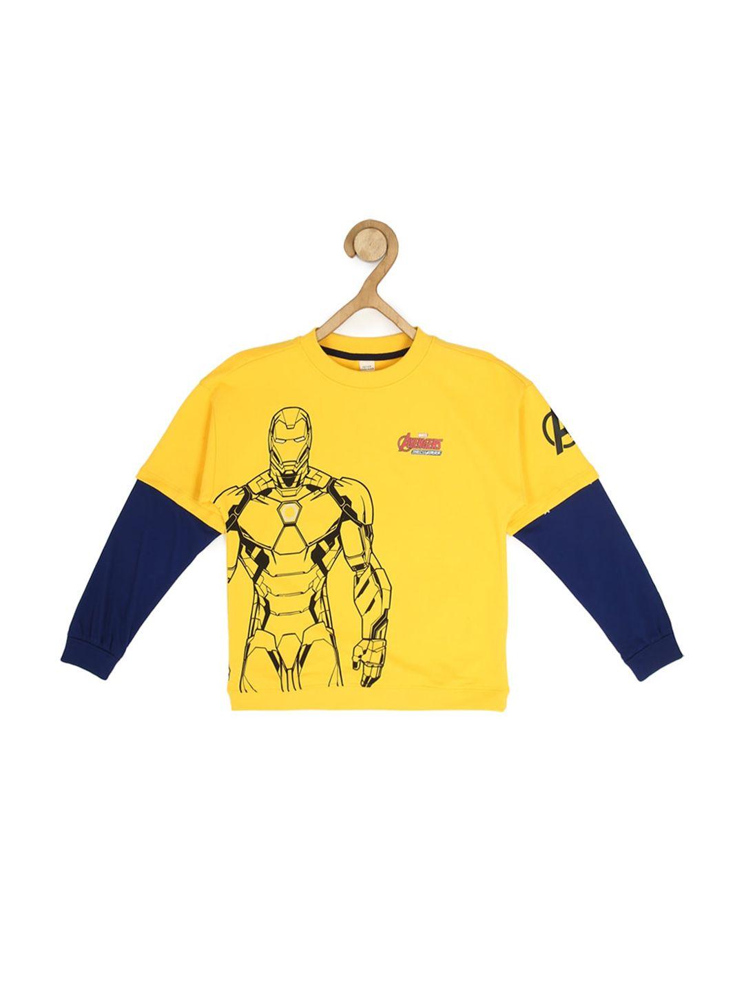 peter-england-boys-yellow-printed-sweatshirt