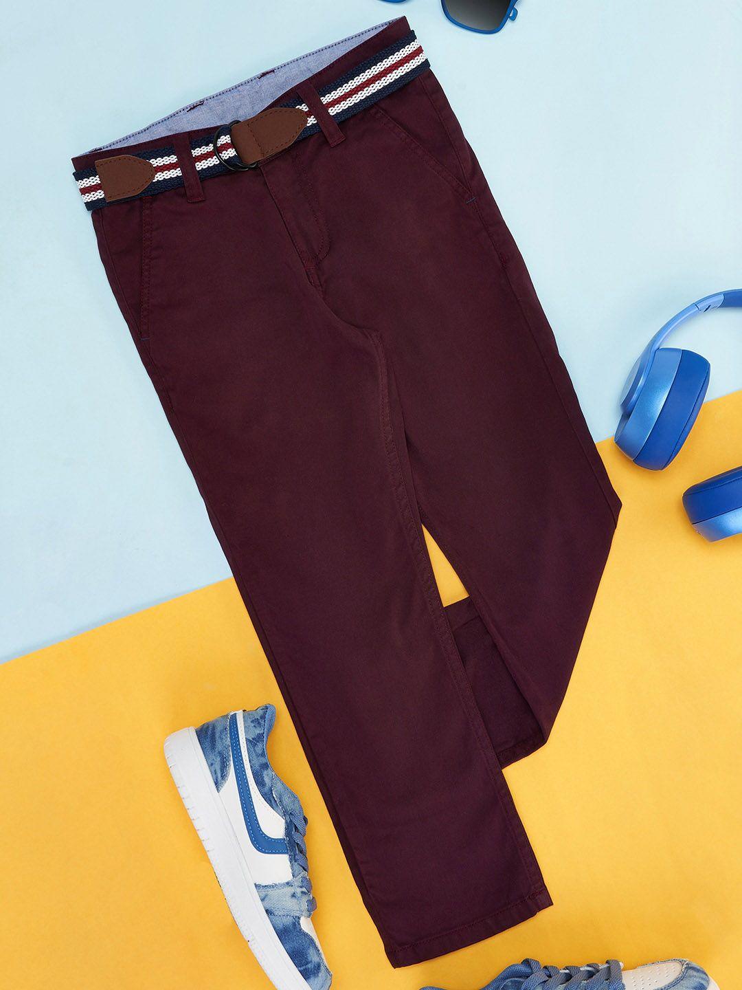pantaloons-junior-boys-mid-rise-cotton-trousers