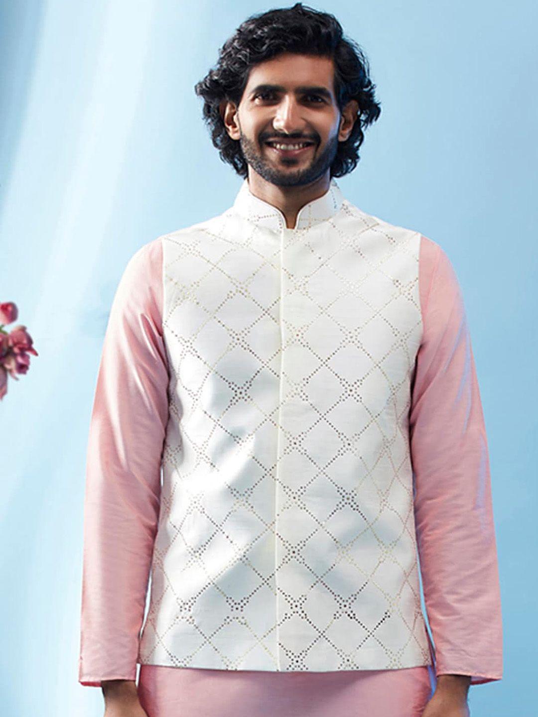 kisah-embellished-art-silk-nehru-jacket