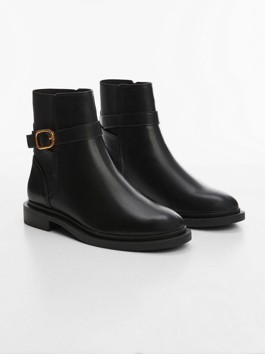 mango-women-mid-top-chelsea-boot-with-buckle-detail