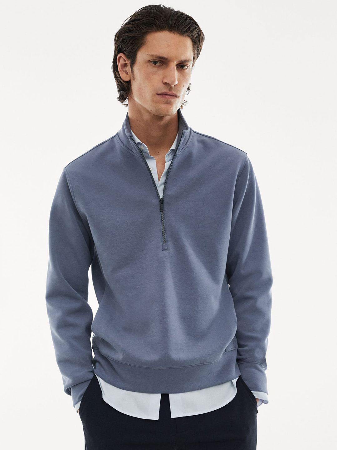 mango-man-half-zipper-full-sleeves-sweatshirt