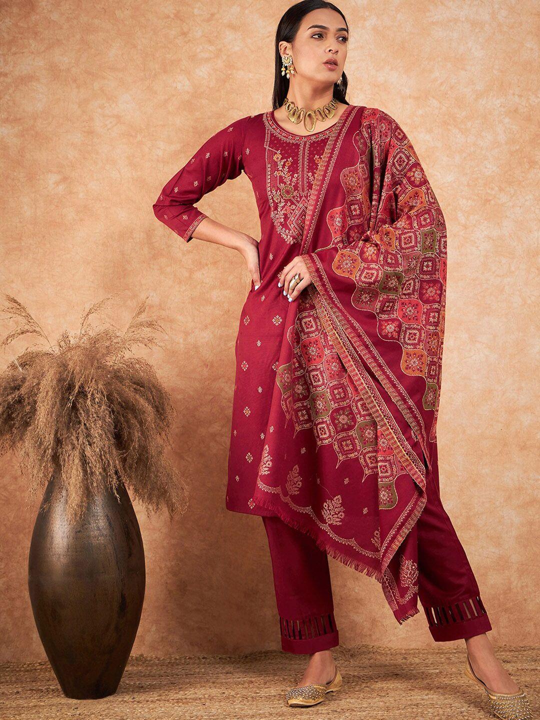 hk-colours-of-fashion-floral-woven-design-pashmina-unstitched-dress-material