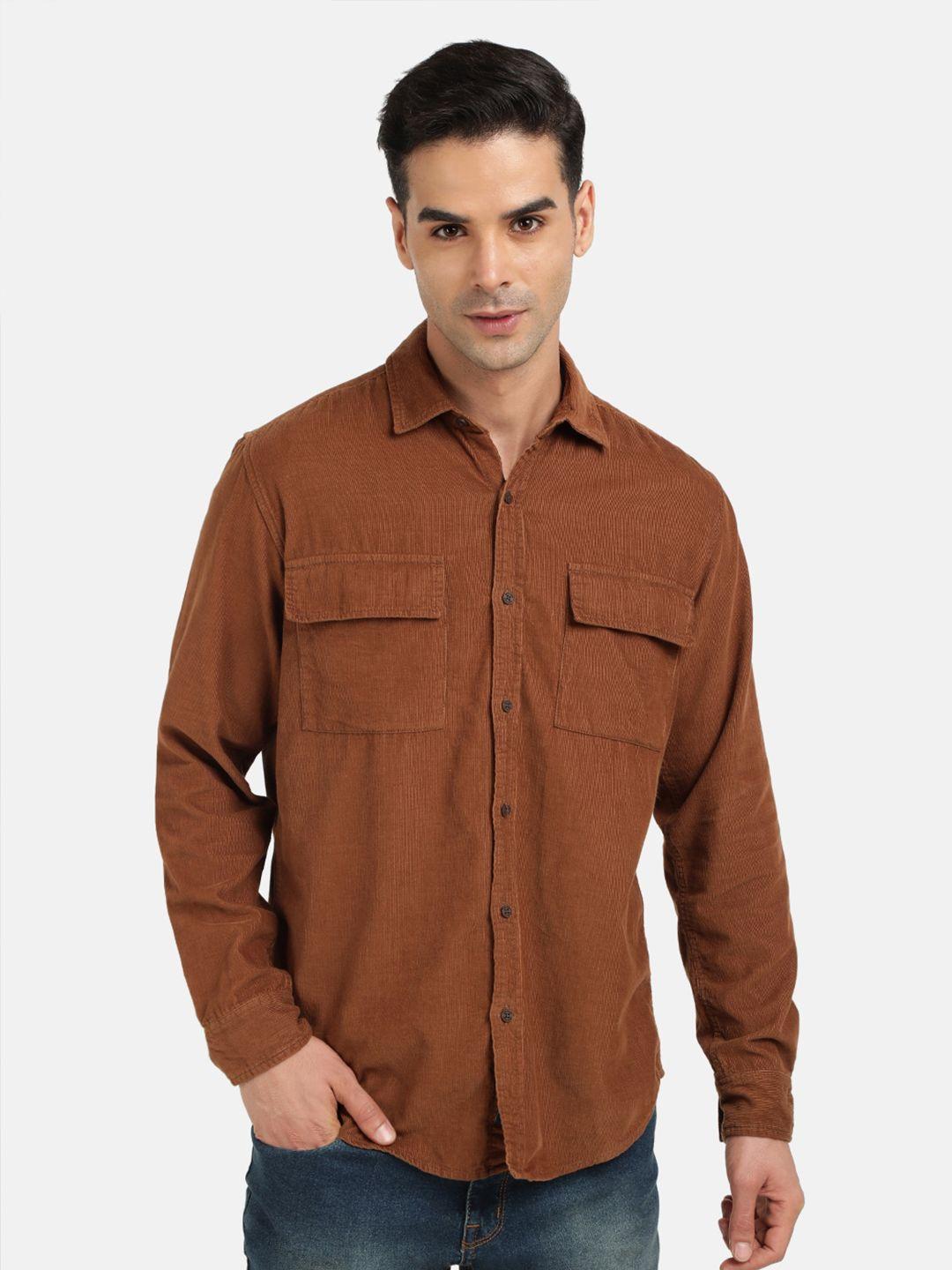 bene-kleed-spread-collar-long-sleeves-pure-cotton-shirt