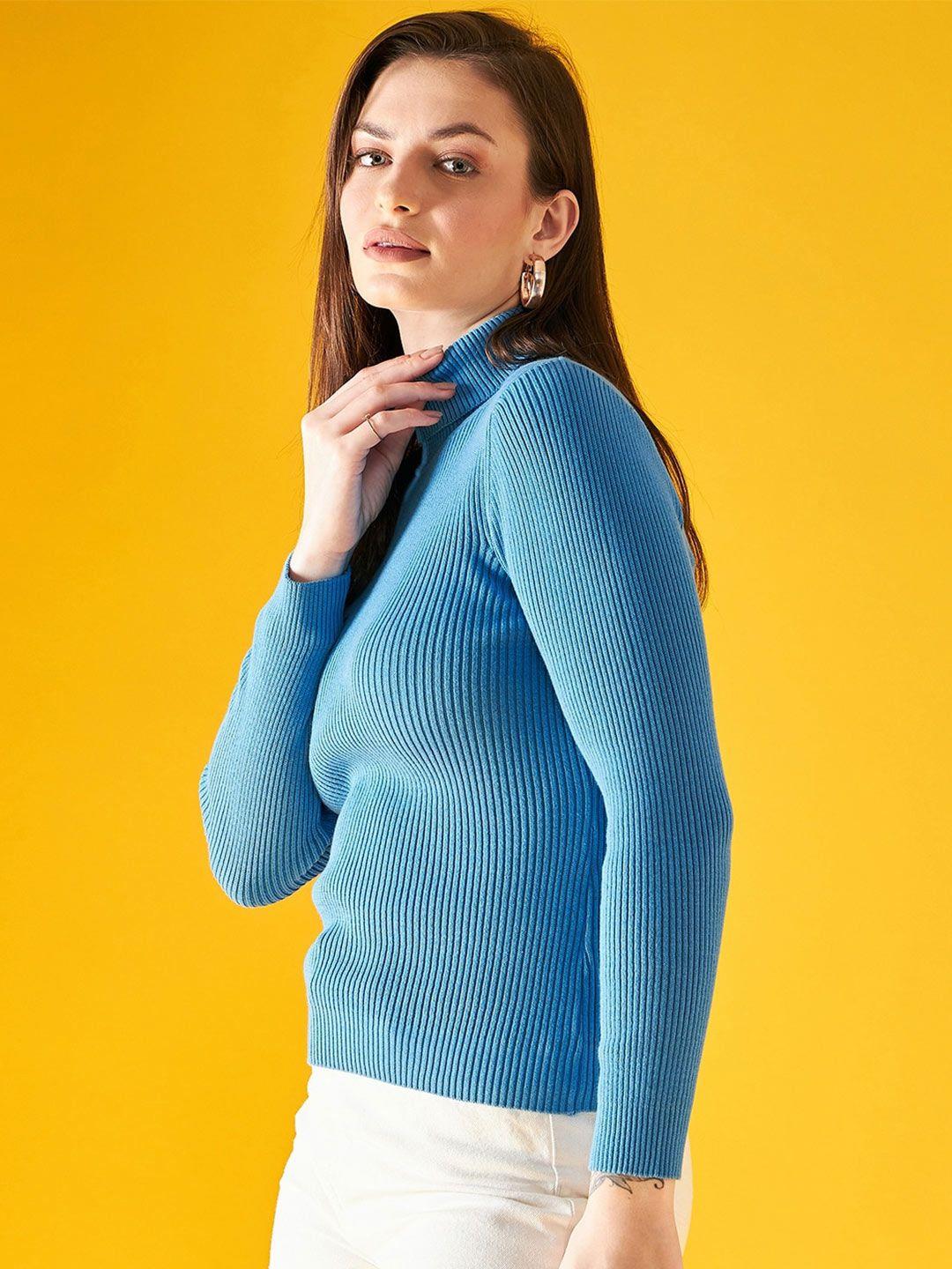 98-degree-north-ribbed-turtle-neck-cotton-pullover