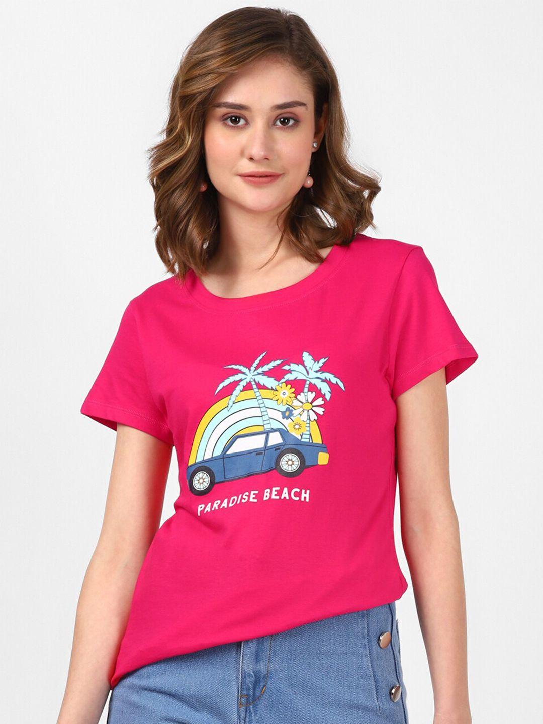 urbanmark-graphic-printed-slim-fit-pure-cotton-t-shirt