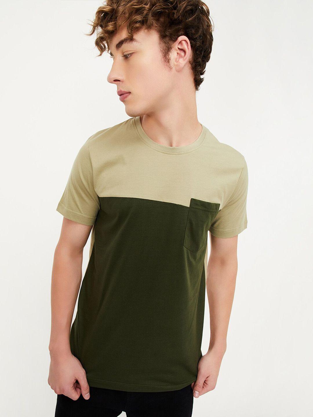 max-men-green-pockets-t-shirt