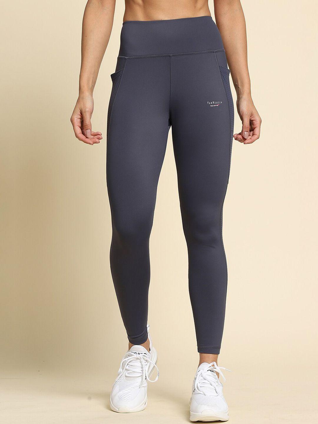van-heusen-women-ankle-length-anti-bacterial-high-stretch-sports-tights