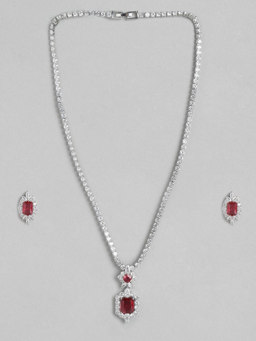 carlton-london-rhodium-plated-cz-jewellery-set