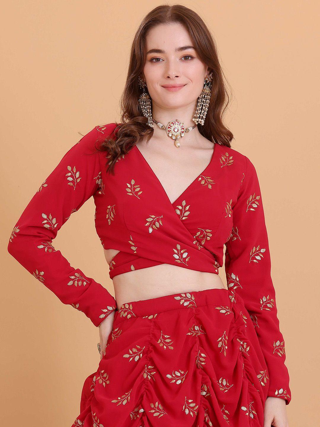 ethnovog-embroidered-v-neck-long-sleeve-silk-saree-blouse