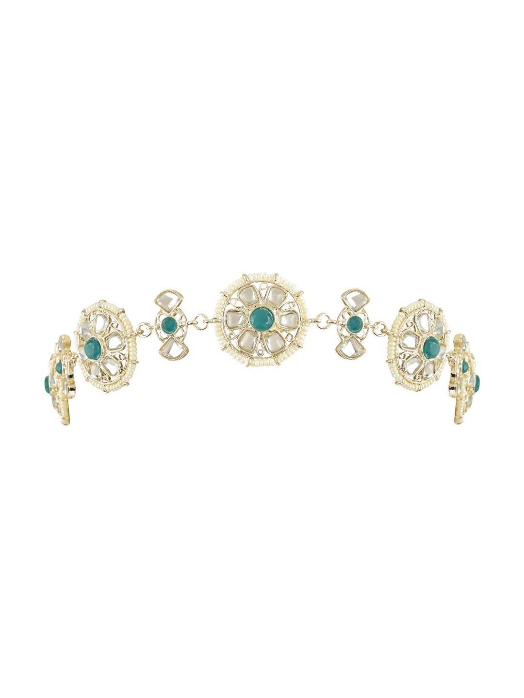 i-jewels-gold-plated-kundan-studded-&-pearl-beaded-matha-patti