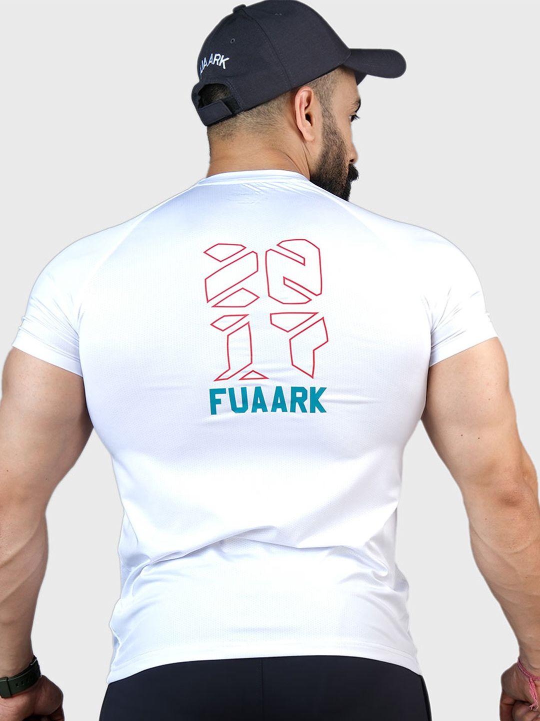 fuaark-men-white-anti-odour-pockets-slim-fit-t-shirt