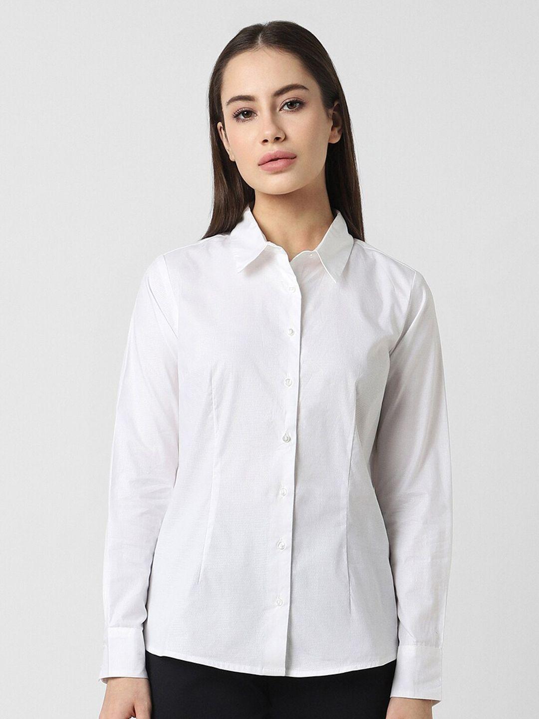 van-heusen-woman-spread-collar-formal-shirt
