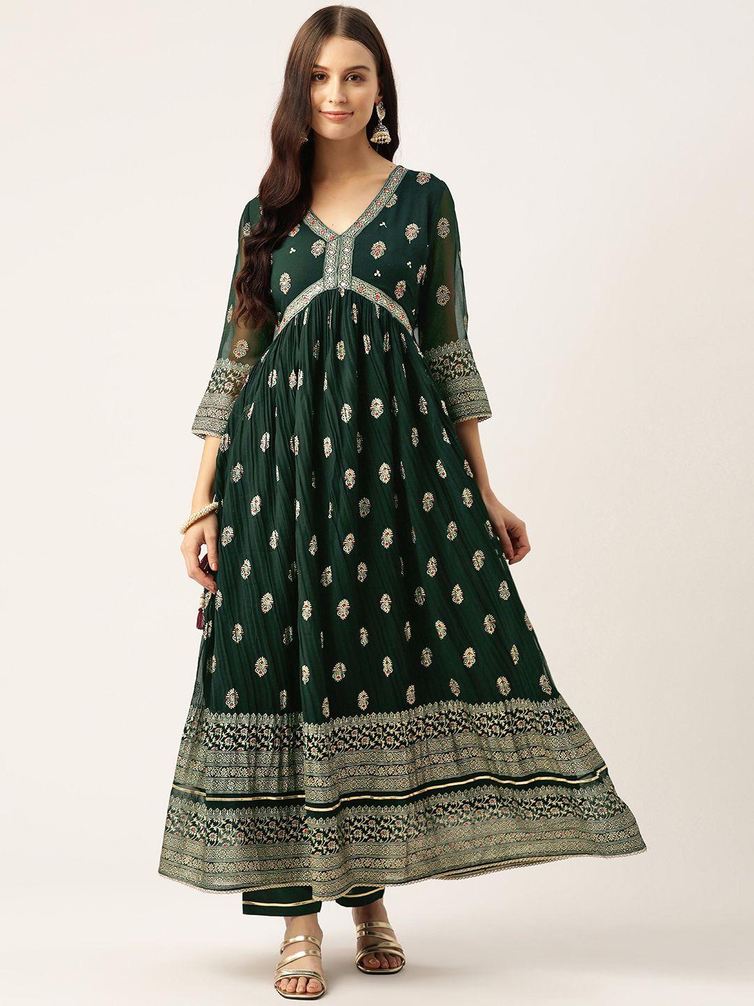 rue-collection-ethnic-motifs-embroidered-empire-sequinned-kurta-with-trousers