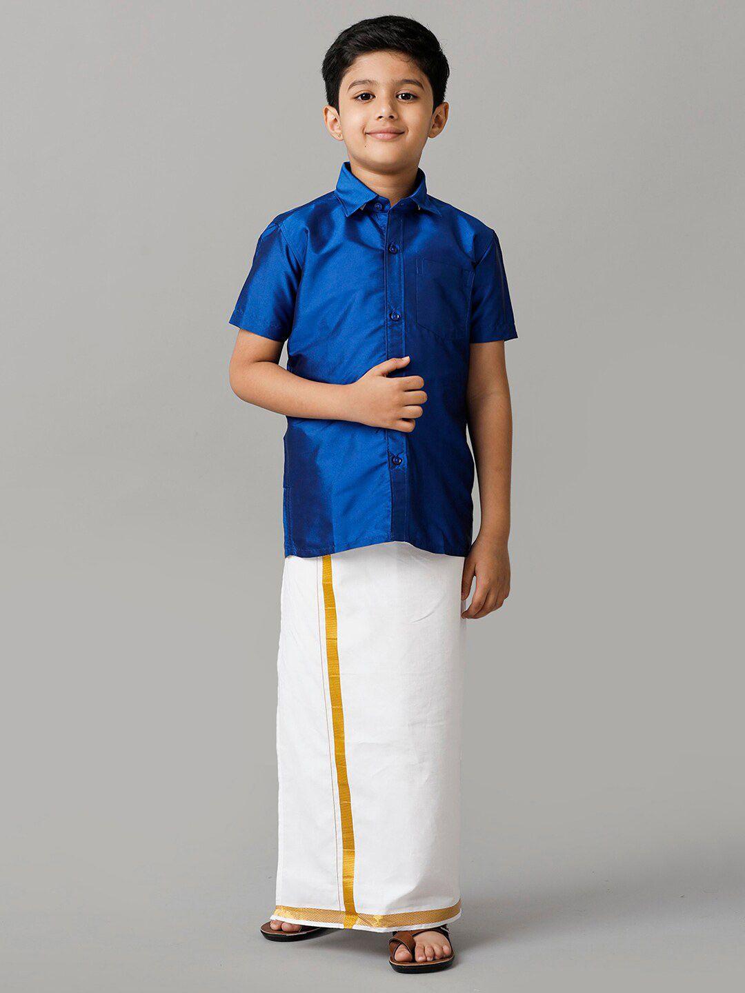 ramraj-boys-shirt-with-vesti-clothing-set