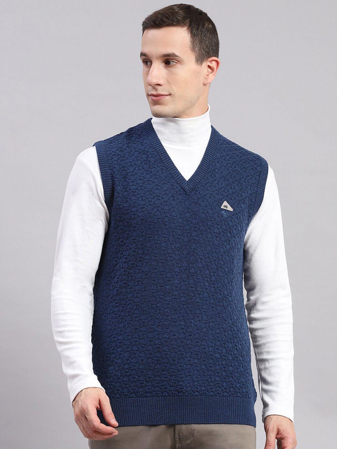 monte-carlo-cable-knit-self-design-v-neck-woollen-sweater-vest