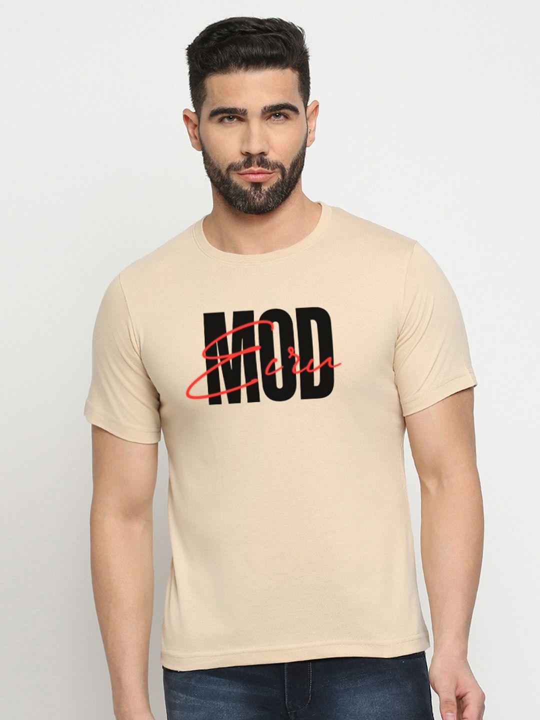 mod-ecru-typography-printed-cotton-casual-t-shirt