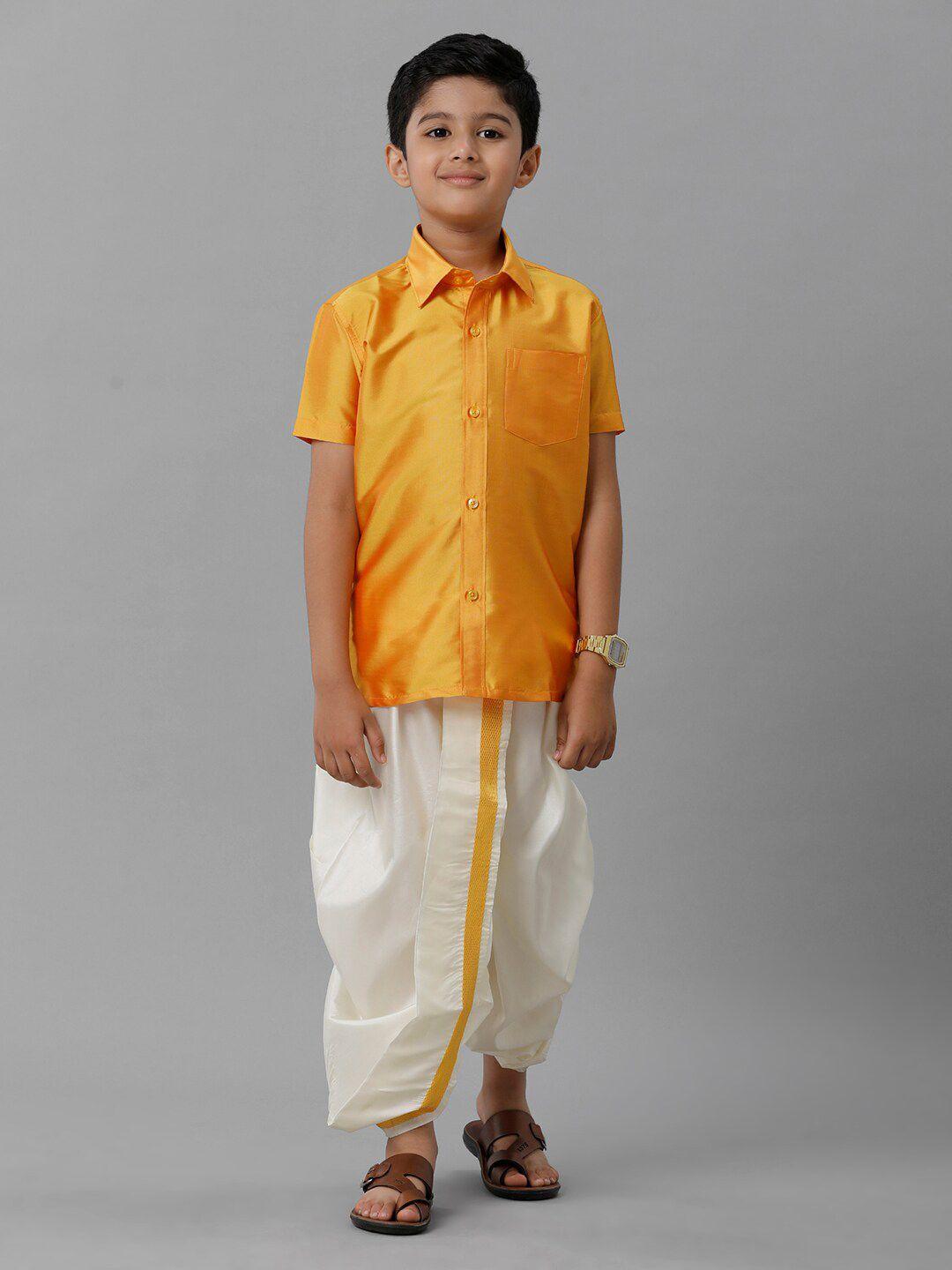 ramraj-boys-shirt-collar-silk-cotton-clothing-set