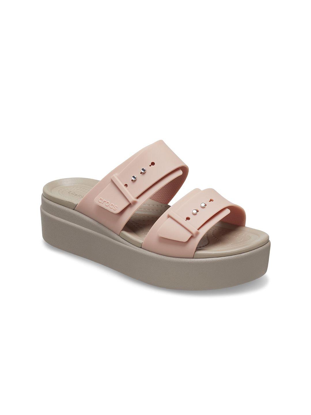 crocs-double-strap-flatform-heels
